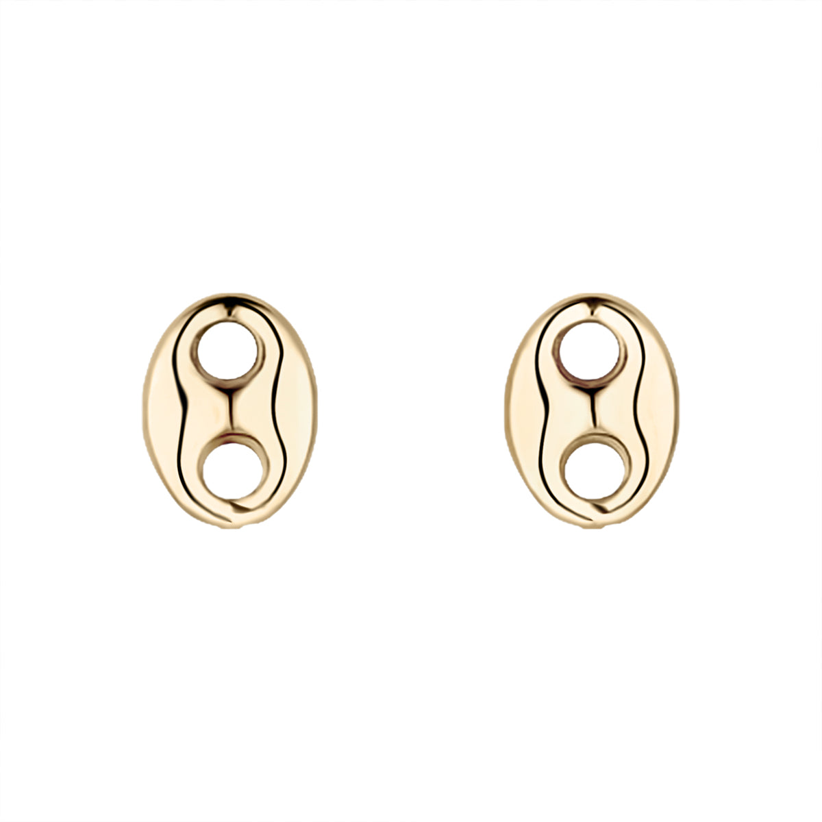 SUNSHINE Mariner Link Stud Earrings - John Ross Jewellers