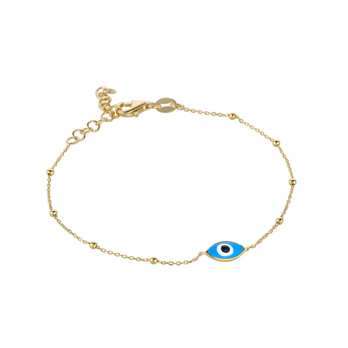 Sunshine Evil Eye Station Bracelet - John Ross Jewellers