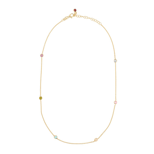 Sunshine Rainbow Gem Necklace - John Ross Jewellers