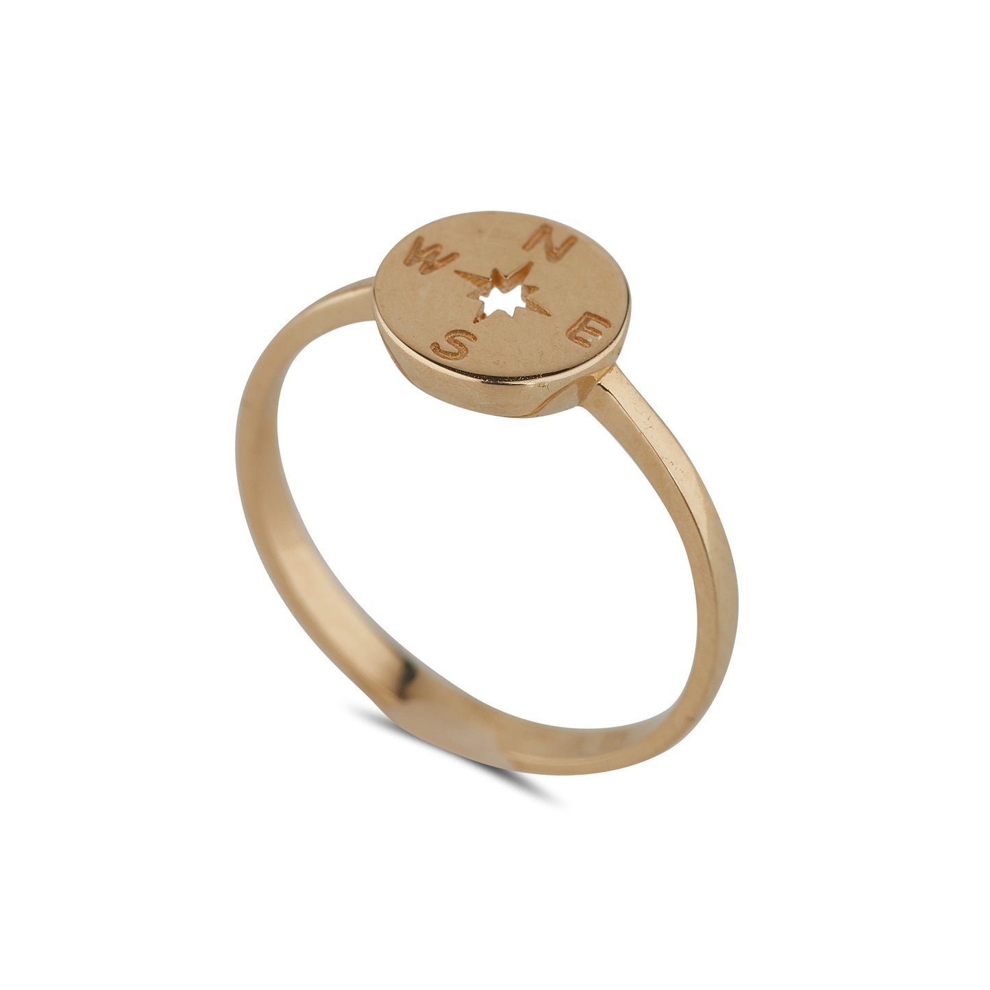 9ct Gold Compass Ring - John Ross Jewellers