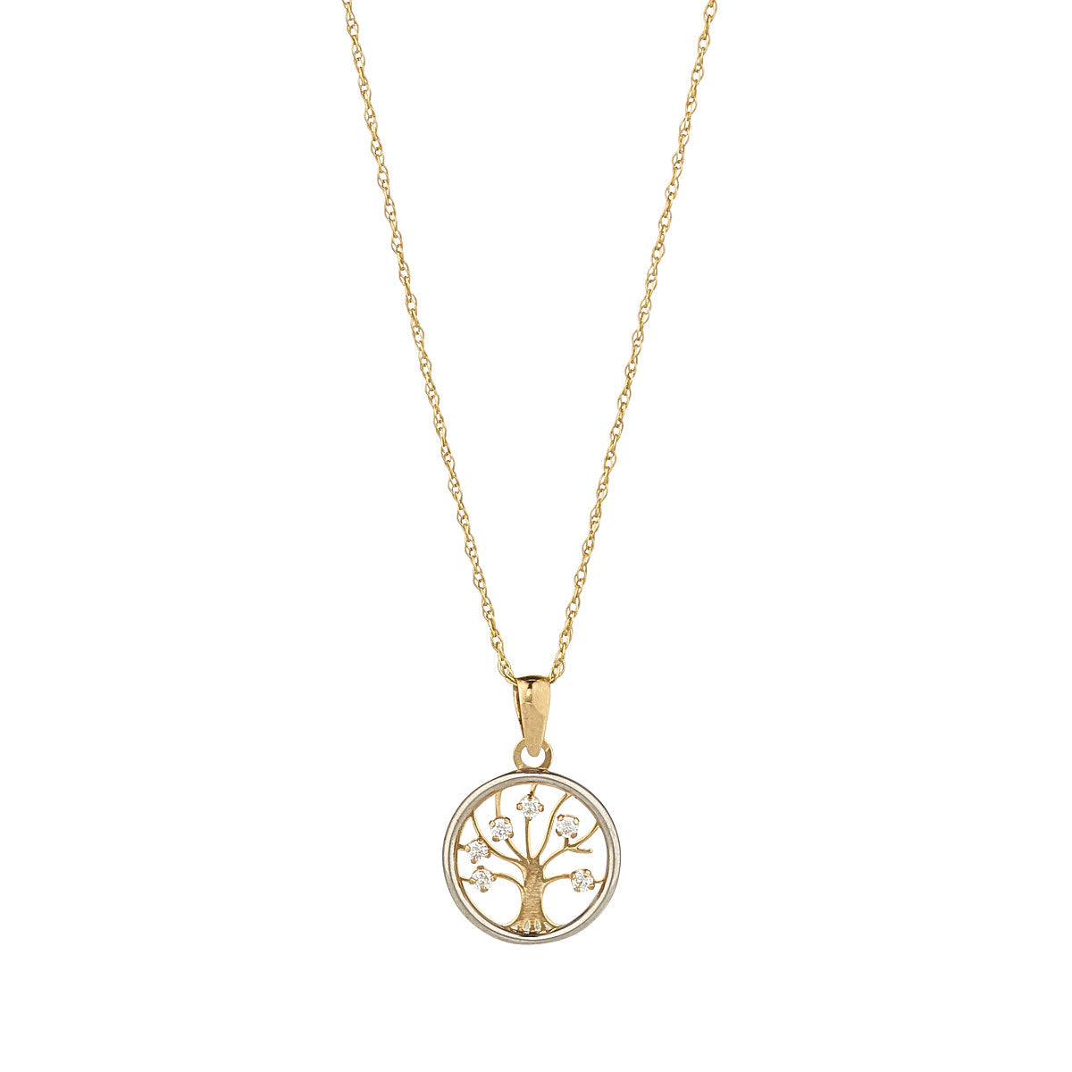 9ct Gold Tree of Life Necklace - John Ross Jewellers