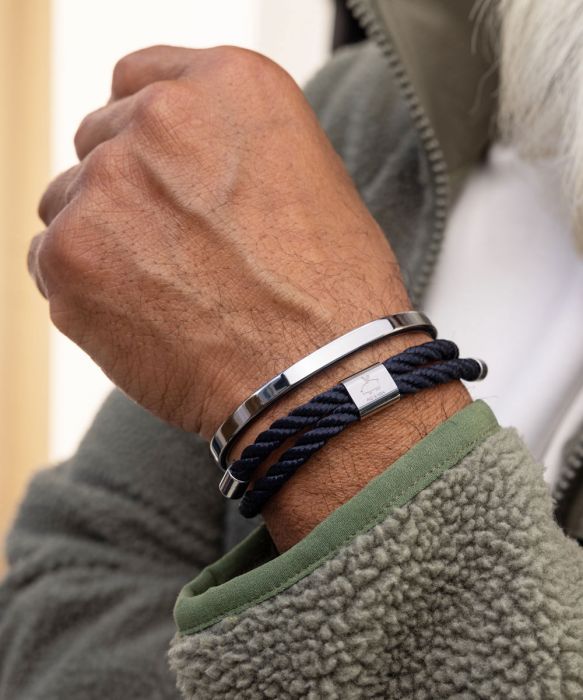 PIG & HEN Navarch SR Navy | Silver - John Ross Jewellers