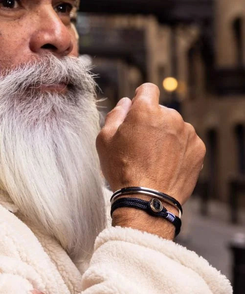 PIG & HEN Navarch 6 Navy | Silver - John Ross Jewellers