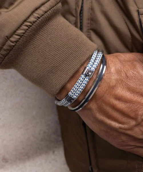 PIG & HEN Navarch 6 Navy | Silver - John Ross Jewellers