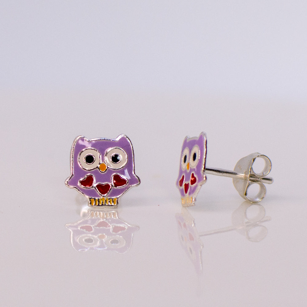 Wise Old Owl Earrings - John Ross Jewellers