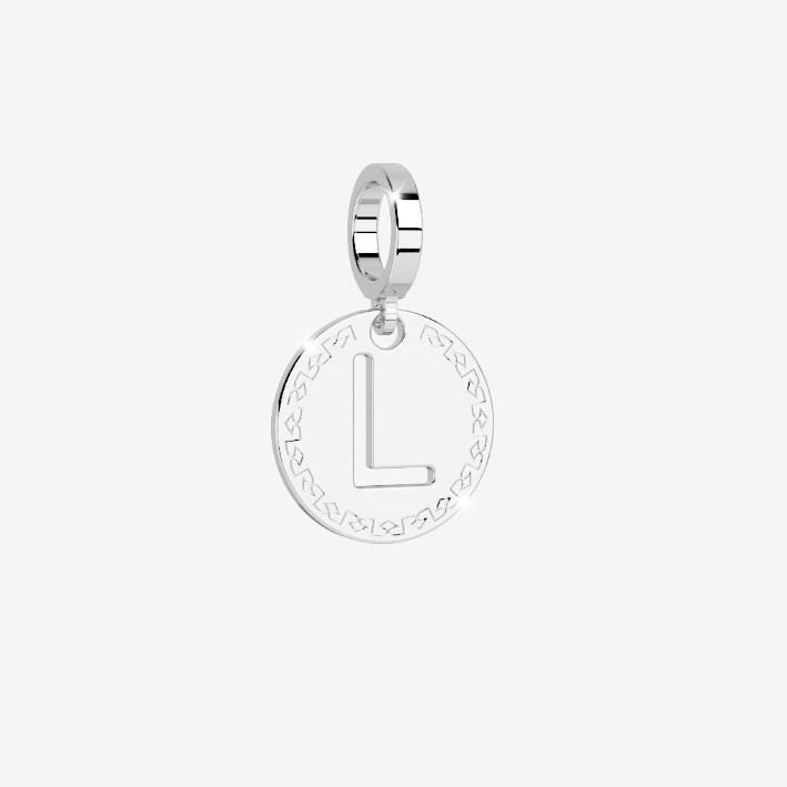 REBECCA MyWorld Letter Necklace - Silver|Small Initial - John Ross Jewellers