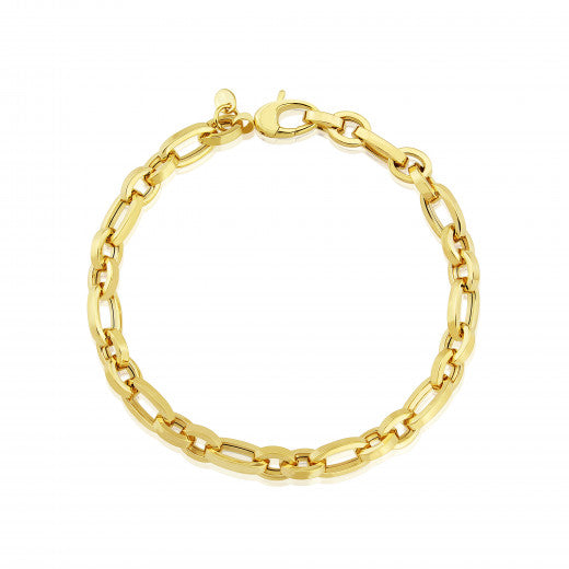 9ct Gold Chunky Link Bracelet - John Ross Jewellers