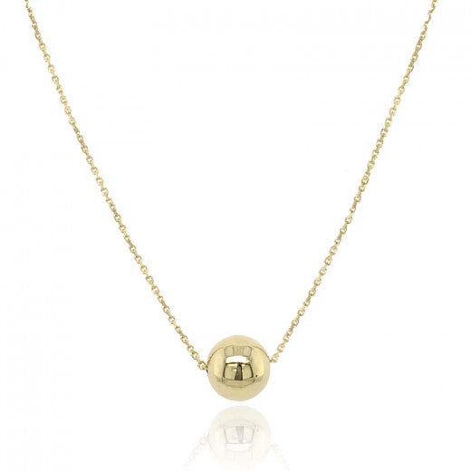 9ct Gold Slider Necklace - John Ross Jewellers