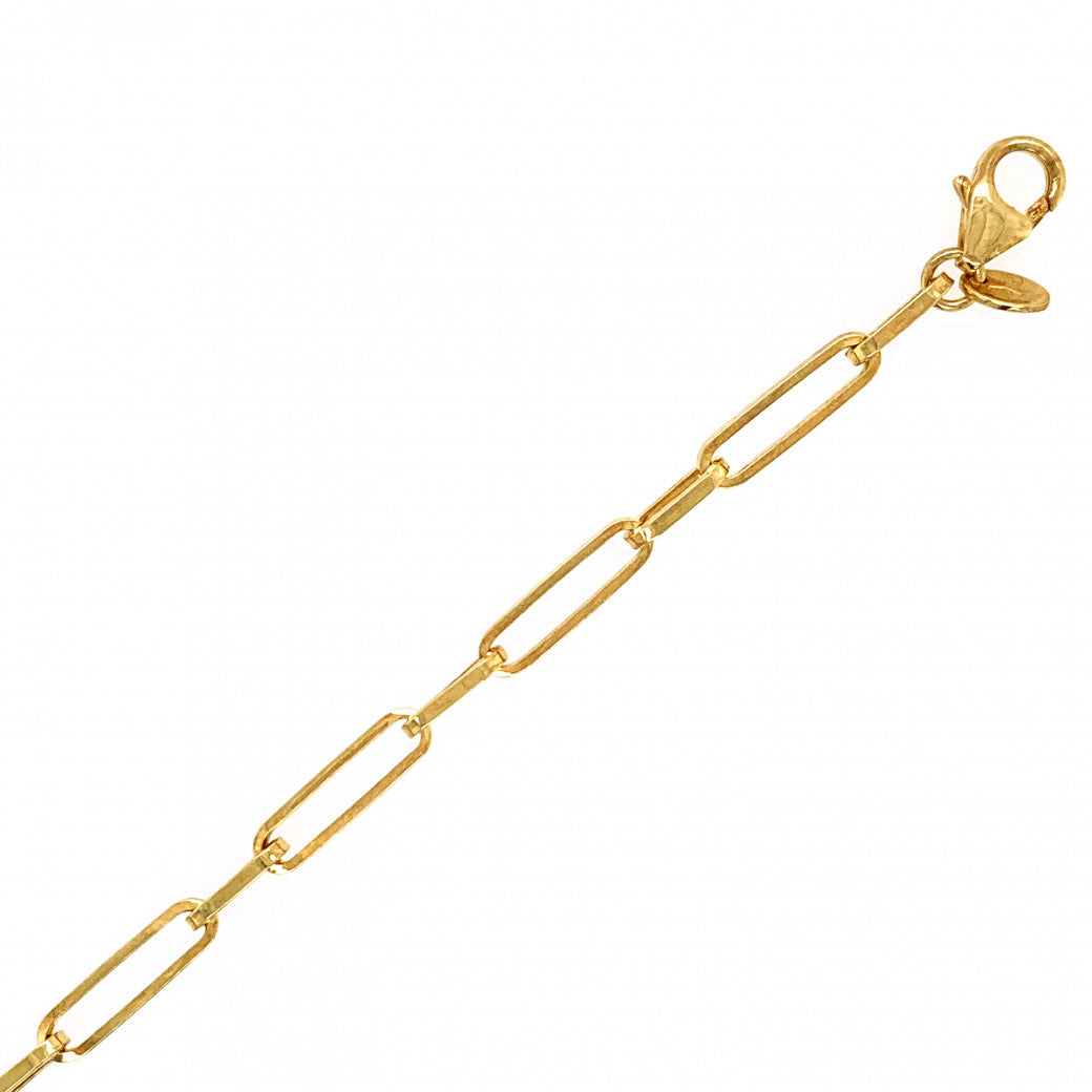 9ct Gold Long Link Bracelet - John Ross Jewellers