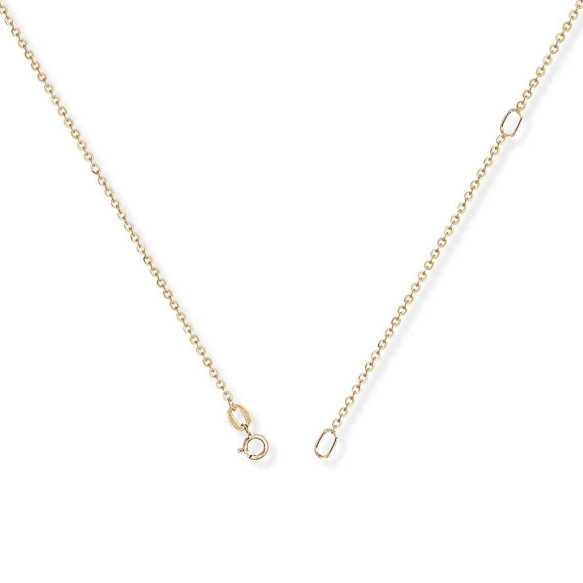 9ct Gold Miraculous Medal Pendant & Chain | Small Medium - John Ross Jewellers