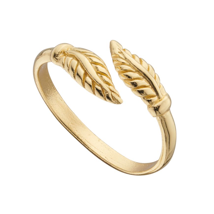 Sunshine Toe Ring - Leaves - John Ross Jewellers