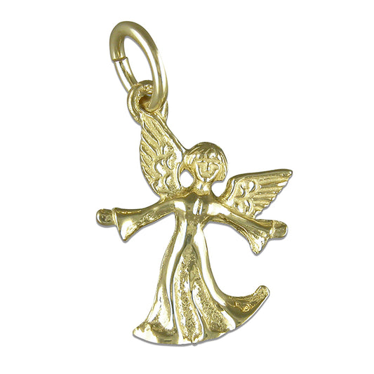 9ct Gold Angel Necklace - John Ross Jewellers