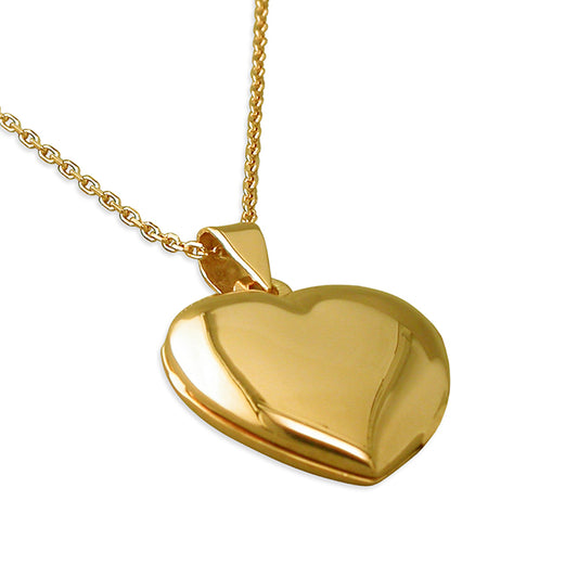Sunshine Heart Locket Necklace - John Ross Jewellers