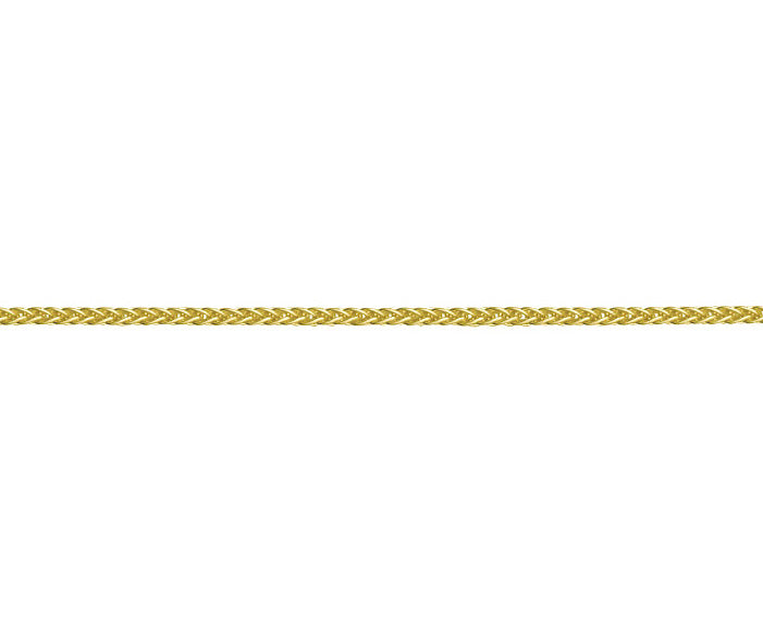 9ct Gold Spiga Chain | 18" - John Ross Jewellers