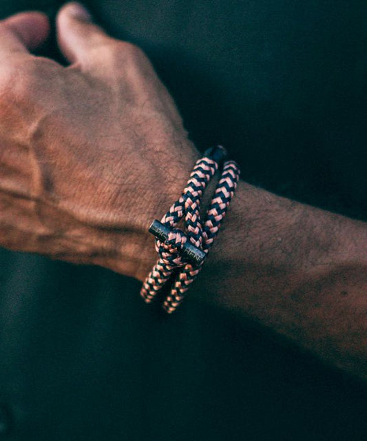 PIG & HEN Tiny Ted Old Pink - Navy | Black - John Ross Jewellers