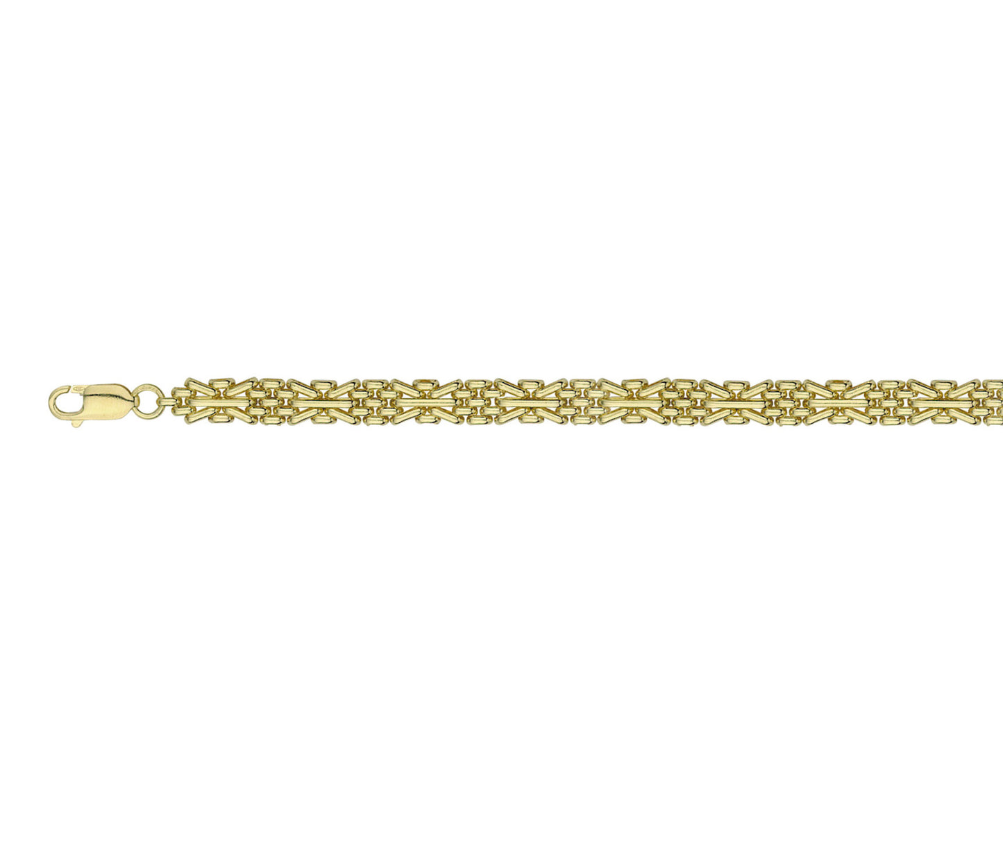 9ct Gold Sumerian Bracelet | 7.5" - John Ross Jewellers