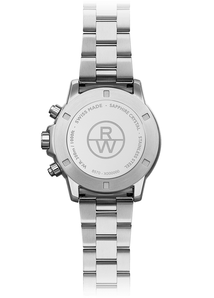 Raymond Weil TANGO 43mm Chronograph Steel - John Ross Jewellers