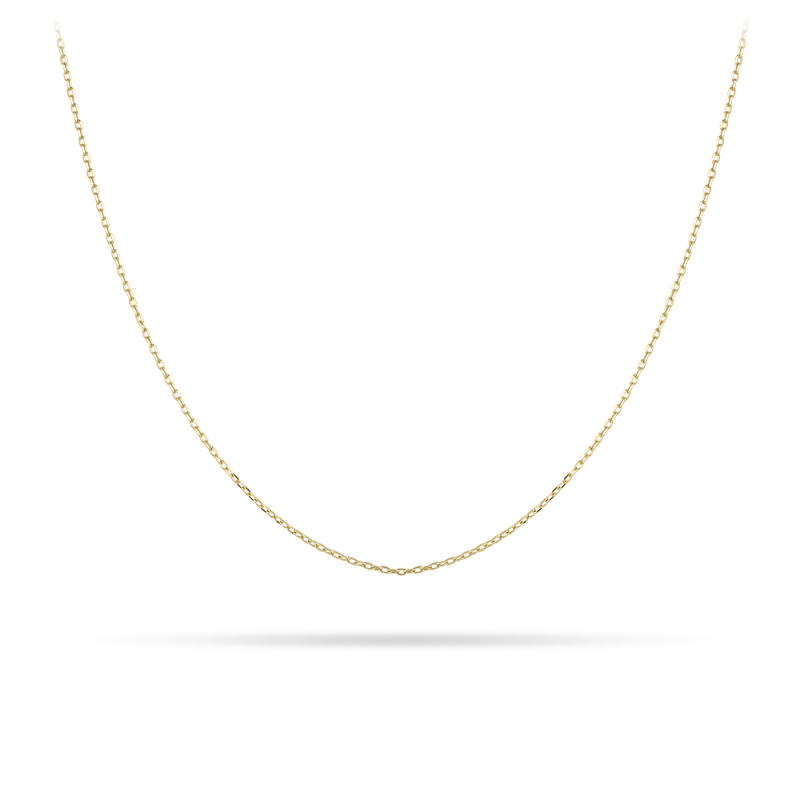 14ct Gold Open Heart Twist Pendant Necklace - John Ross Jewellers