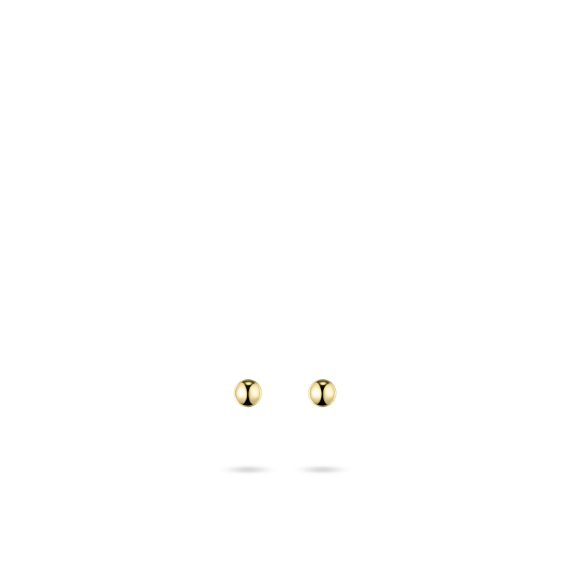 14ct Gold Ball Stud Earrings | 2.5mm - John Ross Jewellers