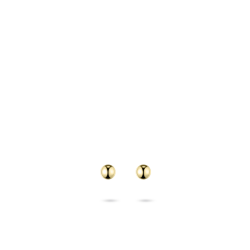 14ct Gold Ball Stud Earrings | 3mm - John Ross Jewellers