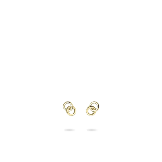 14ct Gold Unity Stud Earrings - John Ross Jewellers