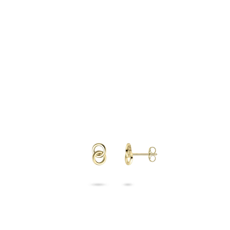 14ct Gold Unity Stud Earrings - John Ross Jewellers