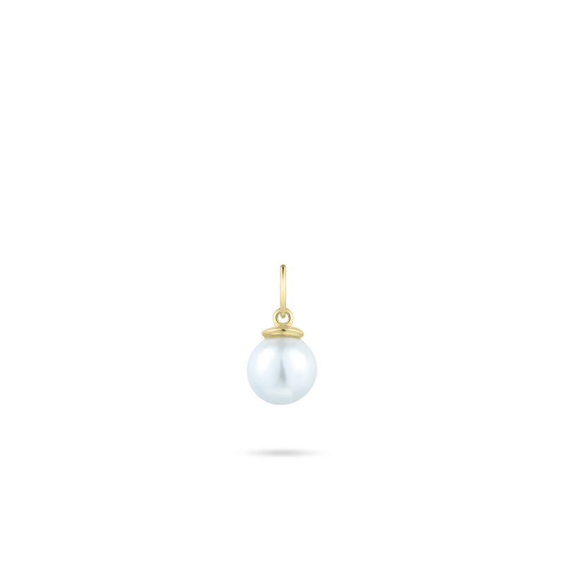 14ct Gold Pearl Pendant Necklace | 6mm - John Ross Jewellers