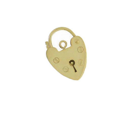 9ct Gold Padlock (20mm X 12mm) | Medium - John Ross Jewellers
