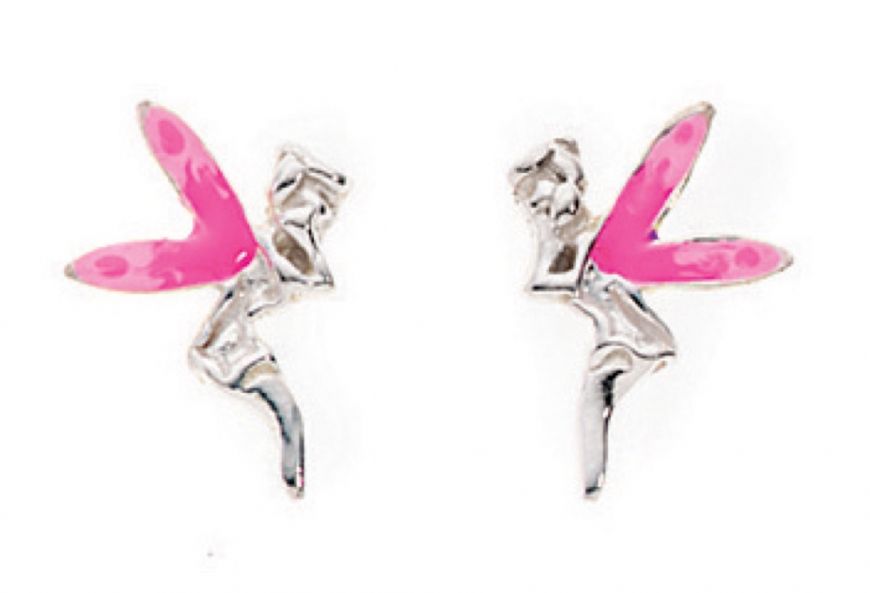 Fluttering Fairy Stud Earrings - John Ross Jewellers