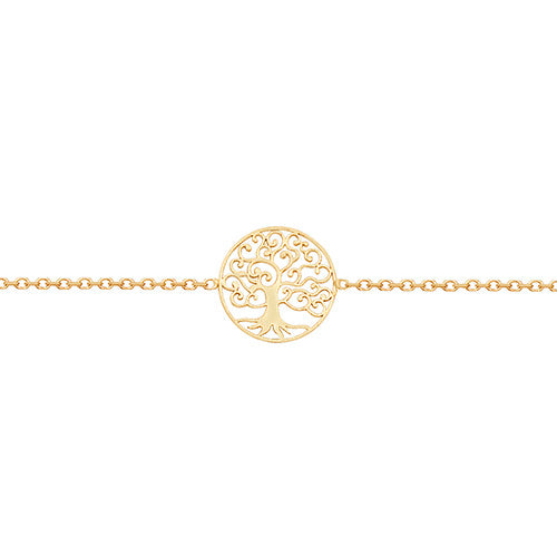 9ct Gold Child's Tree Of Life Bracelet - John Ross Jewellers