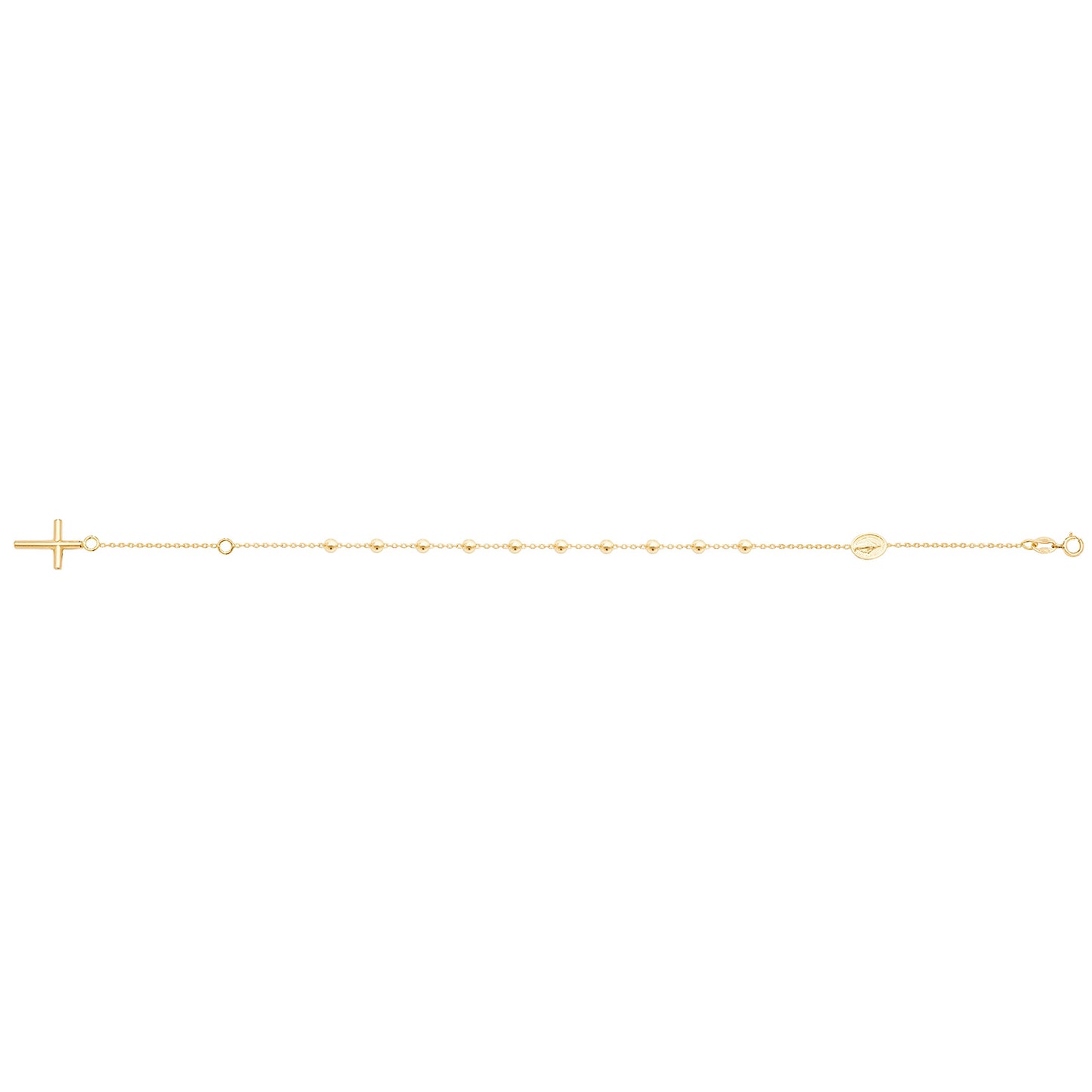 9ct Gold Rosary Bracelet - John Ross Jewellers