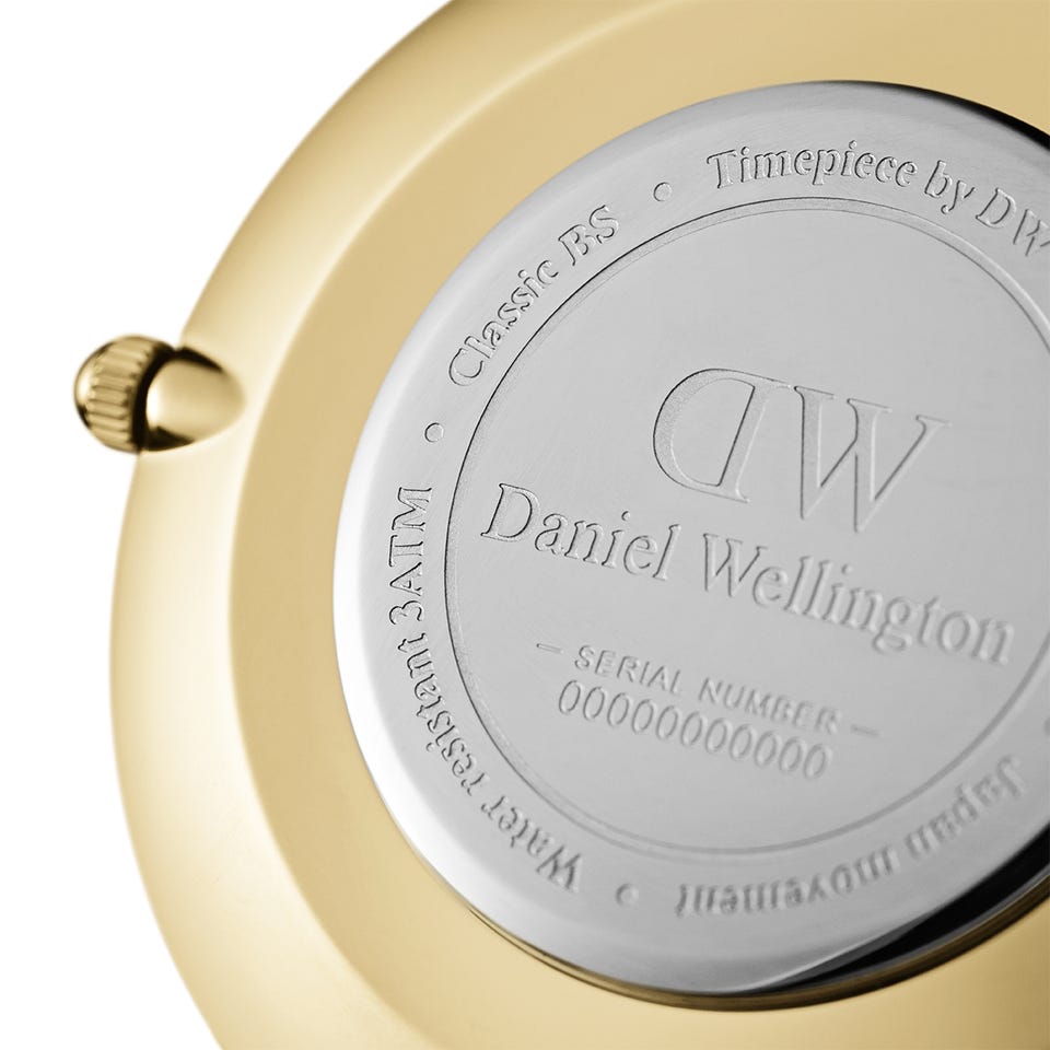 Daniel Wellington Petite Evergold 36mm White - John Ross Jewellers