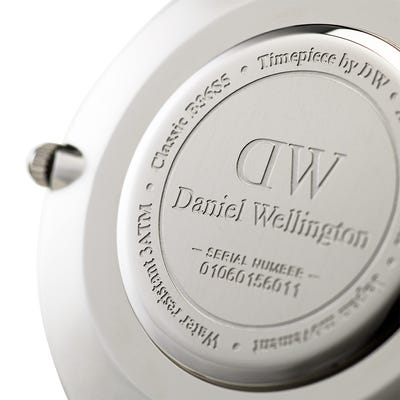 Daniel Wellington Watch Classic 36mm Sheffield Silver - John Ross Jewellers