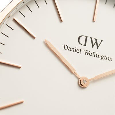 Daniel Wellington Classic 40mm Rose Canterbury - John Ross Jewellers