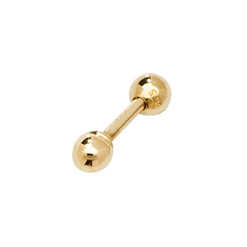 Ear Candy 9ct Gold Bead Cartilage Stud - John Ross Jewellers