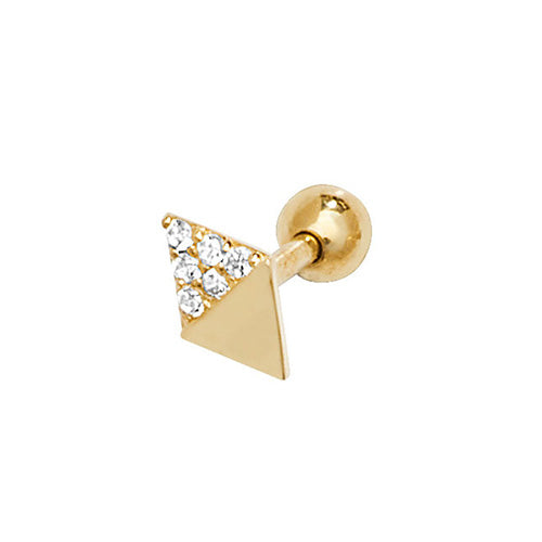 Ear Candy 9ct Gold Diamond Cartilage Stud - John Ross Jewellers