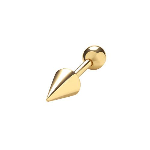 Ear Candy 9ct Gold Spike Cartilage Stud - John Ross Jewellers