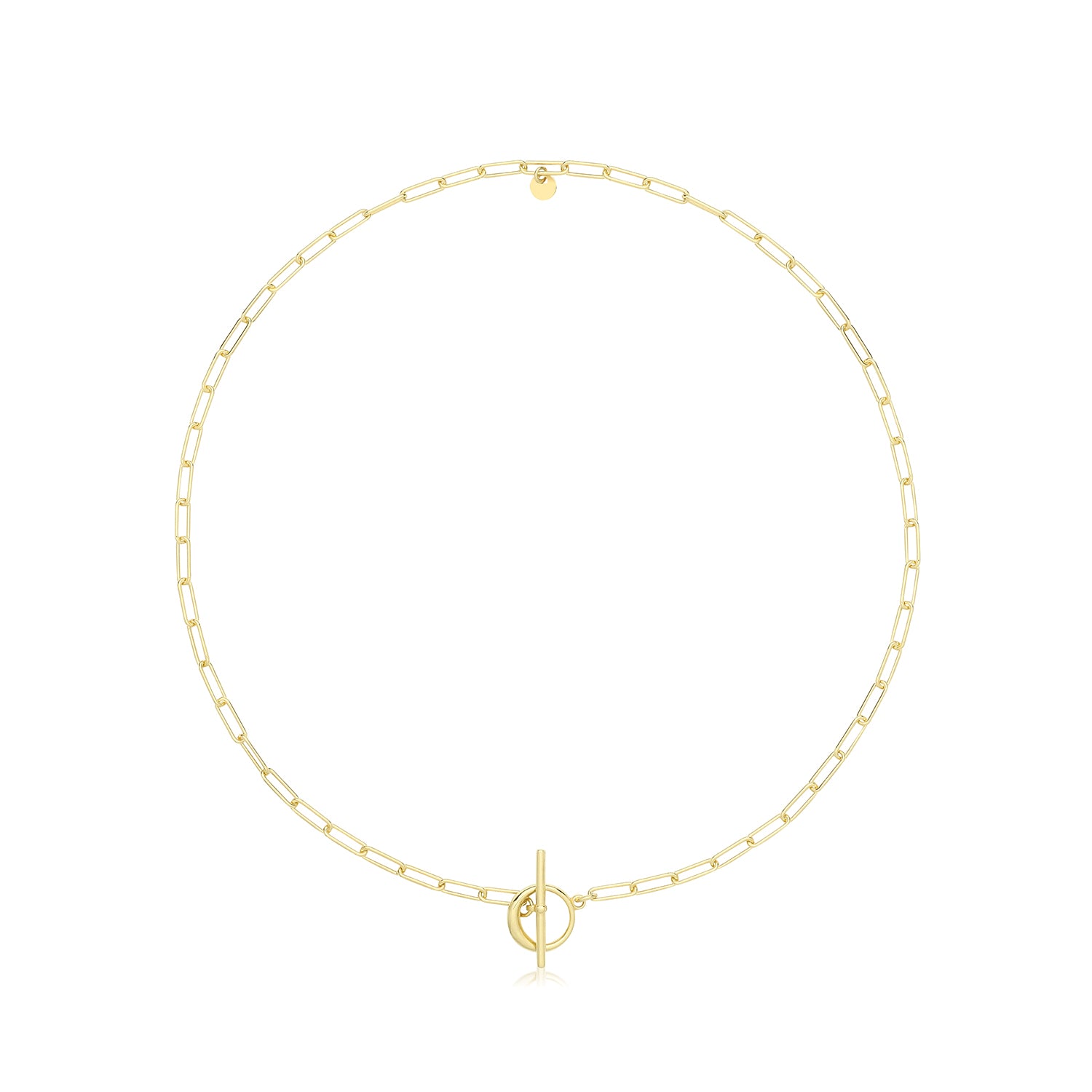 Sunshine Paperlink T-Bar Necklace - John Ross Jewellers