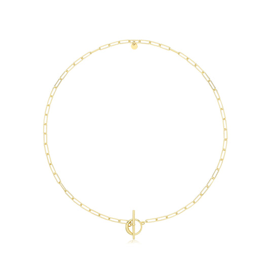 Sunshine Paperlink T-Bar Necklace - John Ross Jewellers