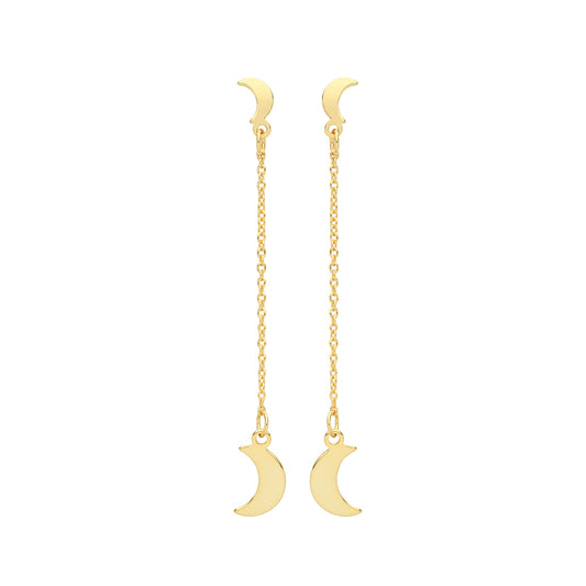 Sunshine Moon Drop Earrings - John Ross Jewellers