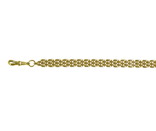 9ct Gold Heavy Panther Two/Three Bracelet - John Ross Jewellers