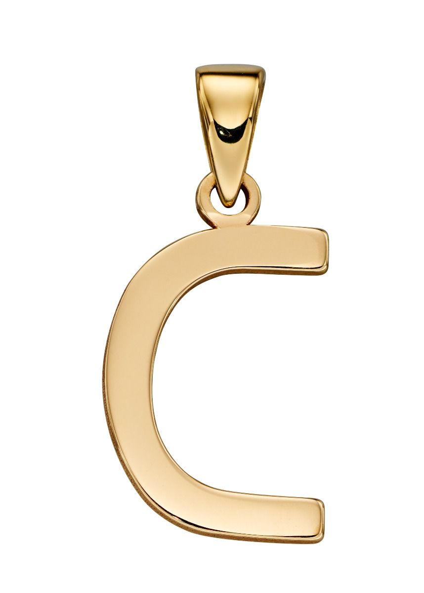 9ct Gold Initial Necklace - John Ross Jewellers