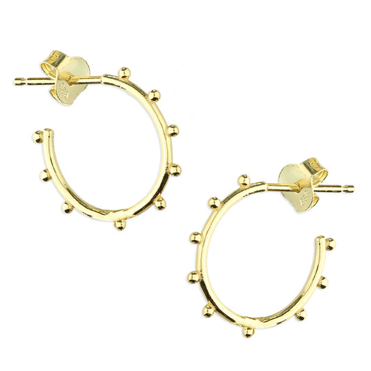 SUNSHINE Beaded Hoop Earrings - John Ross Jewellers