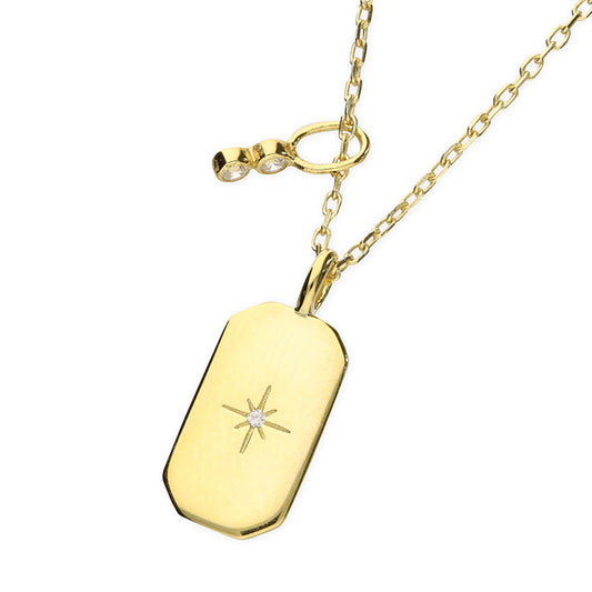 SUNSHINE Ingot Necklace - John Ross Jewellers