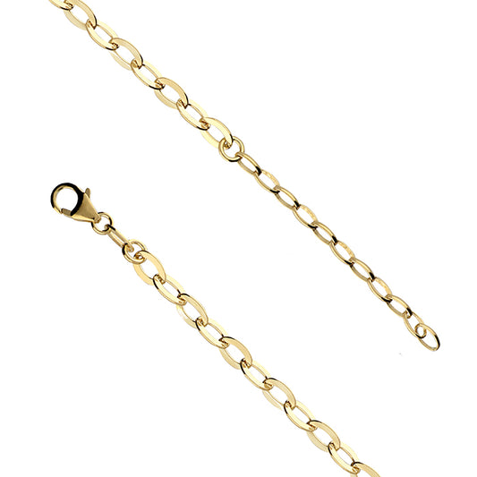 Sunshine Oval Link Necklace - John Ross Jewellers