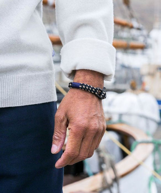 PIG & HEN Hairy Harry Navy - Sand | Black - John Ross Jewellers