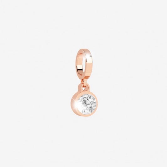 REBECCA MyWorld Charm - Rose|Crystal - John Ross Jewellers