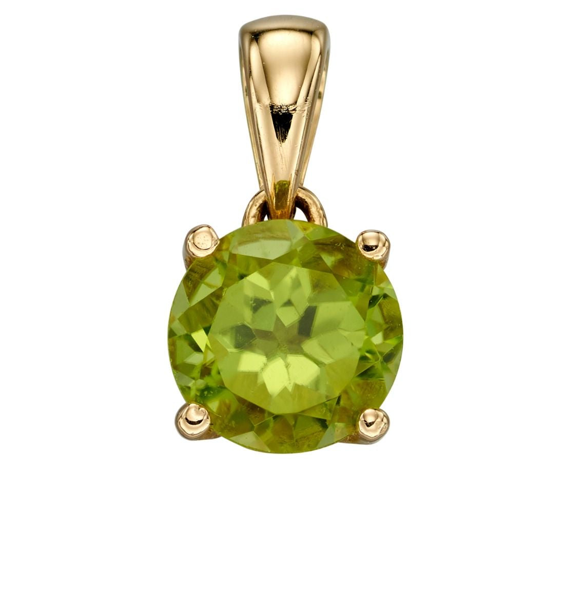 This pendant is 9ct yellow gold. The chain is sold separately.  Add a 9ct yellow gold disc necklace here. Add a 9ct yellow gold initial necklace here.