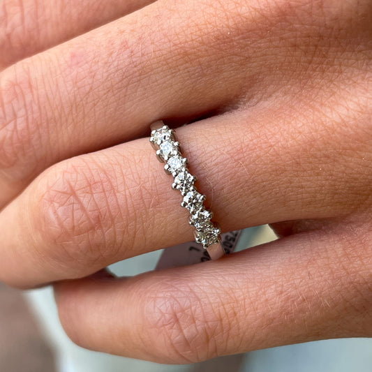 Platinum Diamond Eternity Ring | 0.35ct - John Ross Jewellers