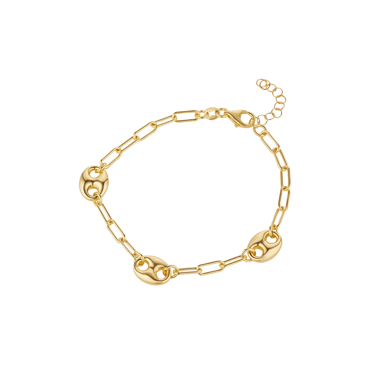 Sunshine Mariner Long Link Bracelet | 19cm - John Ross Jewellers